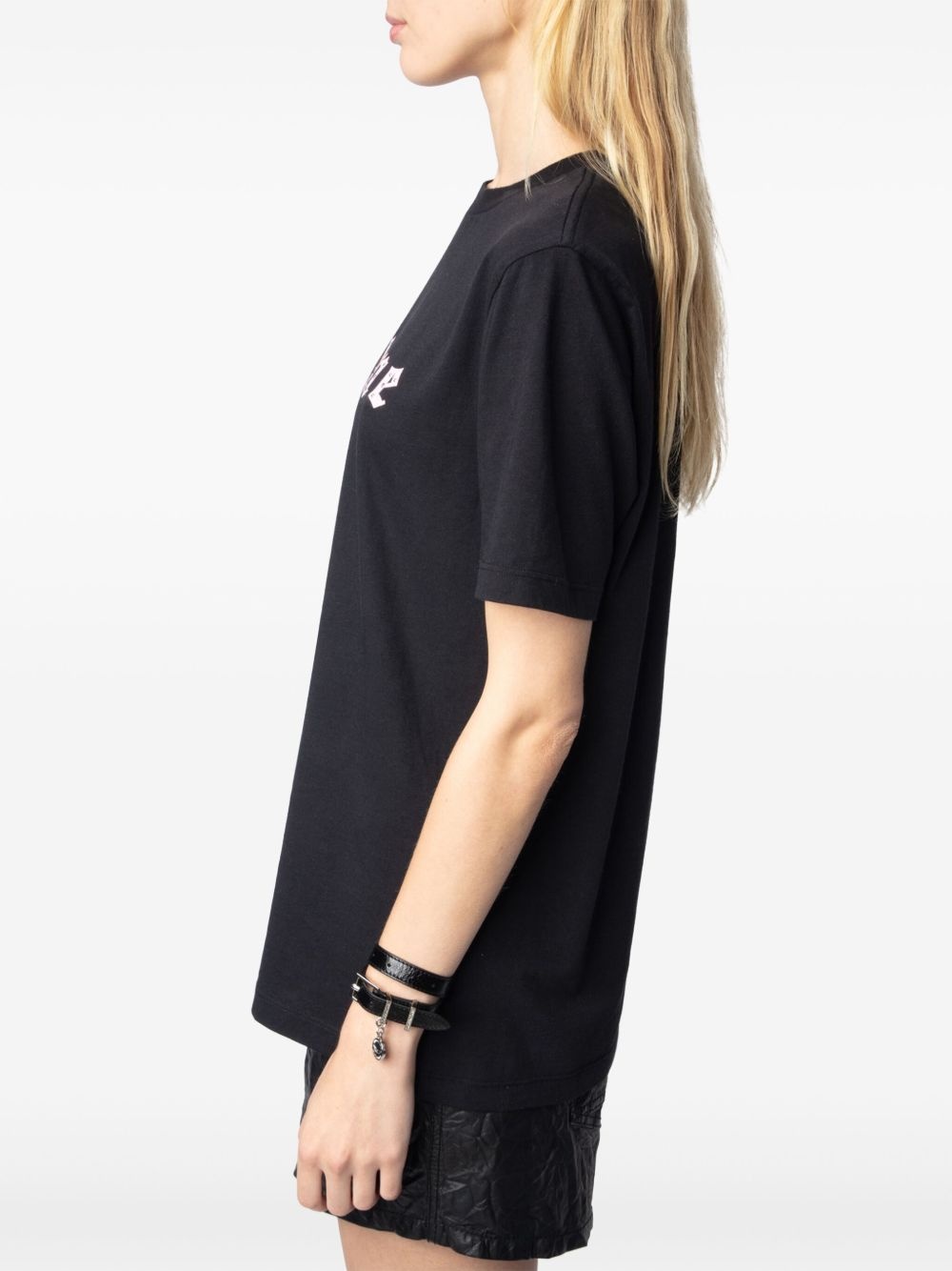 slogan-print T-shirt - 5