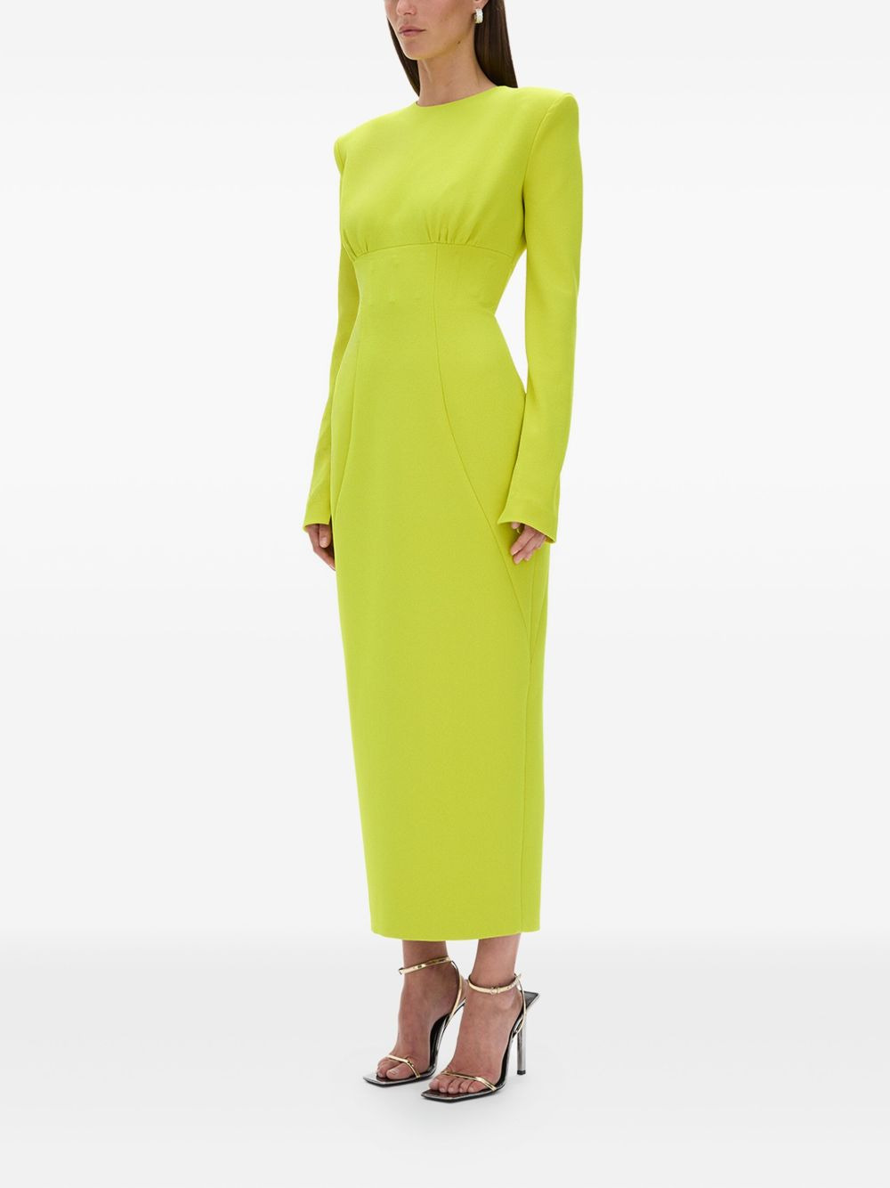 Dover long-sleeves maxi dress - 3