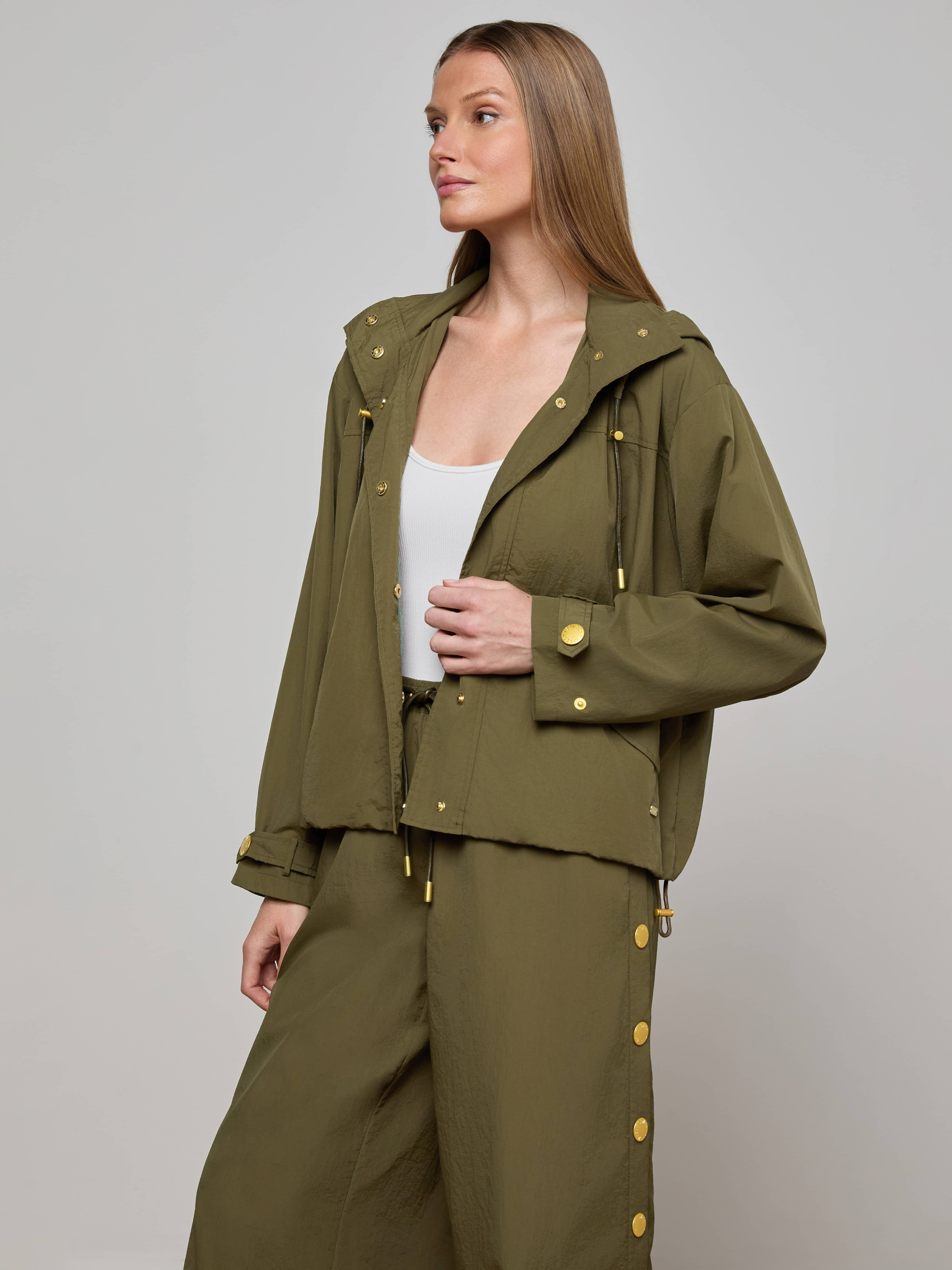 Geovana Hooded Windbreaker - 3