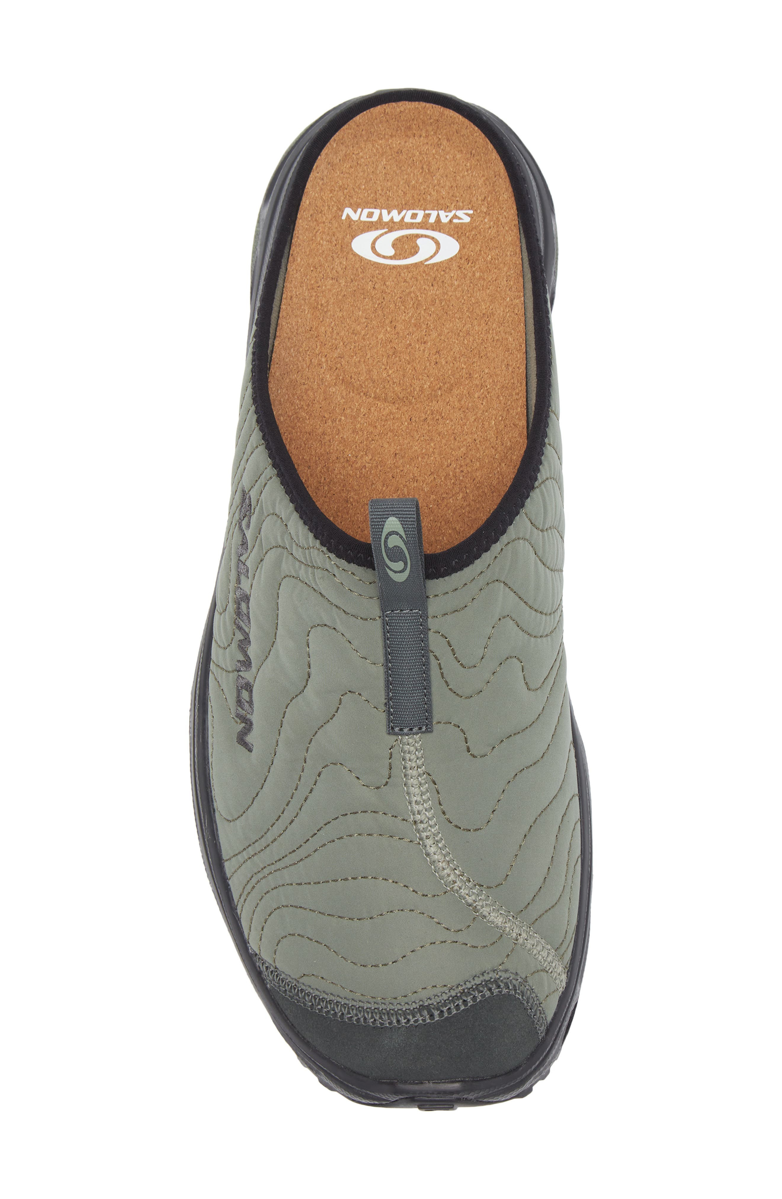 Salomon Gender Inclusive RX 3.0 ATQ Quilted Recovery Slide in Agave Green at Nordstrom - 5