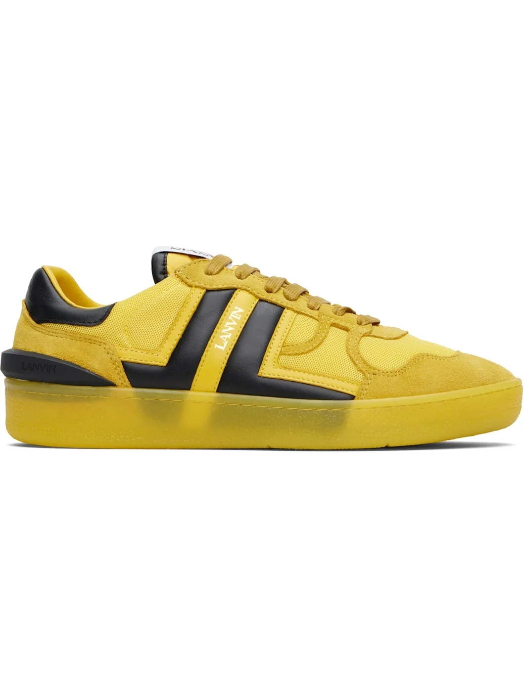 Yellow Clay Mesh Sneakers - 1