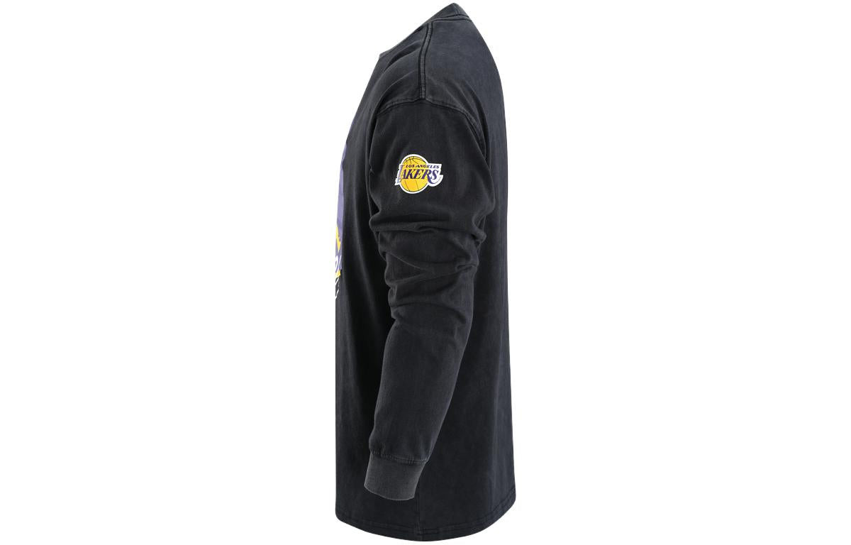 Air Jordan Los Angeles Lakers Courtside Max90 Long-sleeve T-shirt 'Black' DV5748-010 - 3