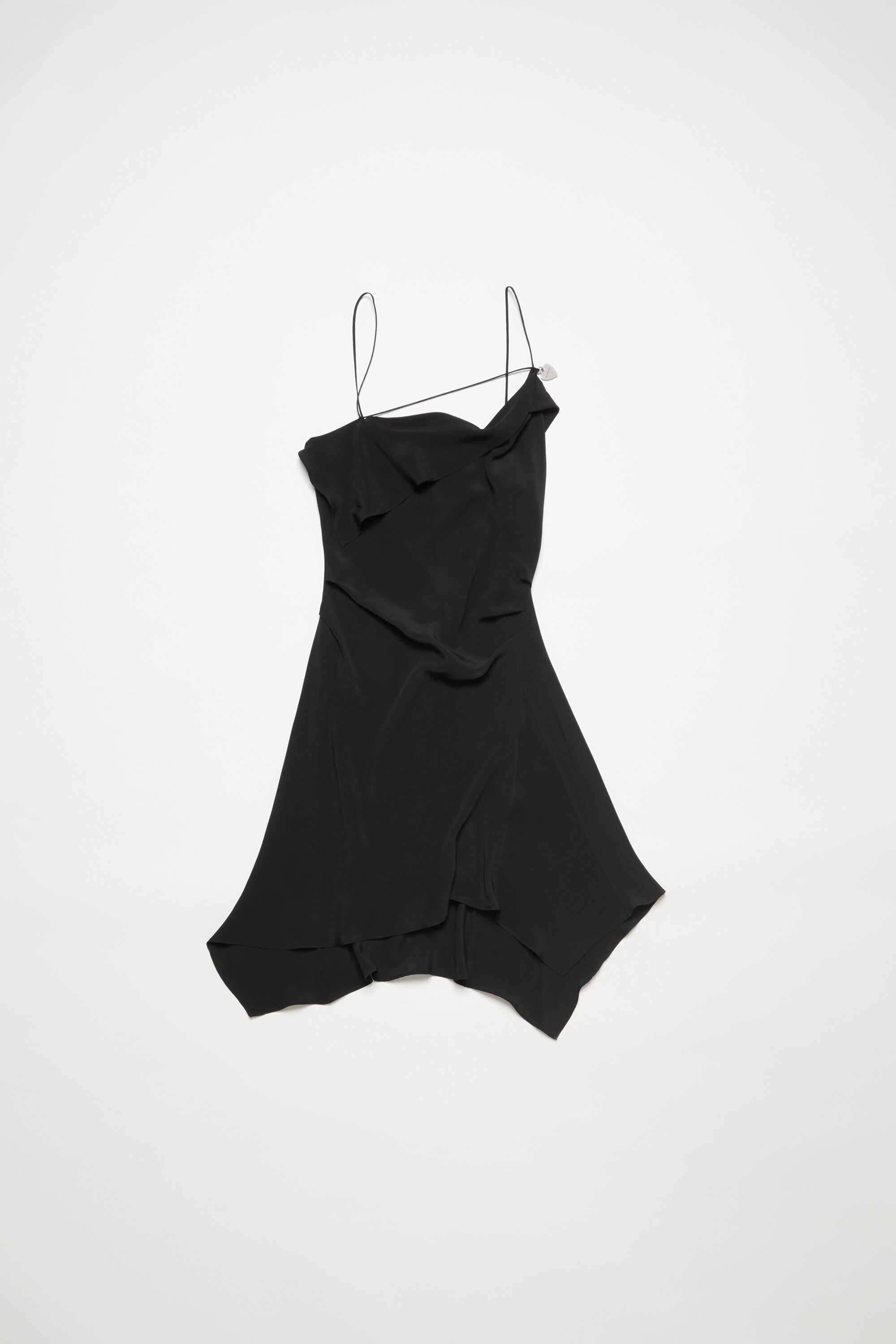Strap dress - Black - 7