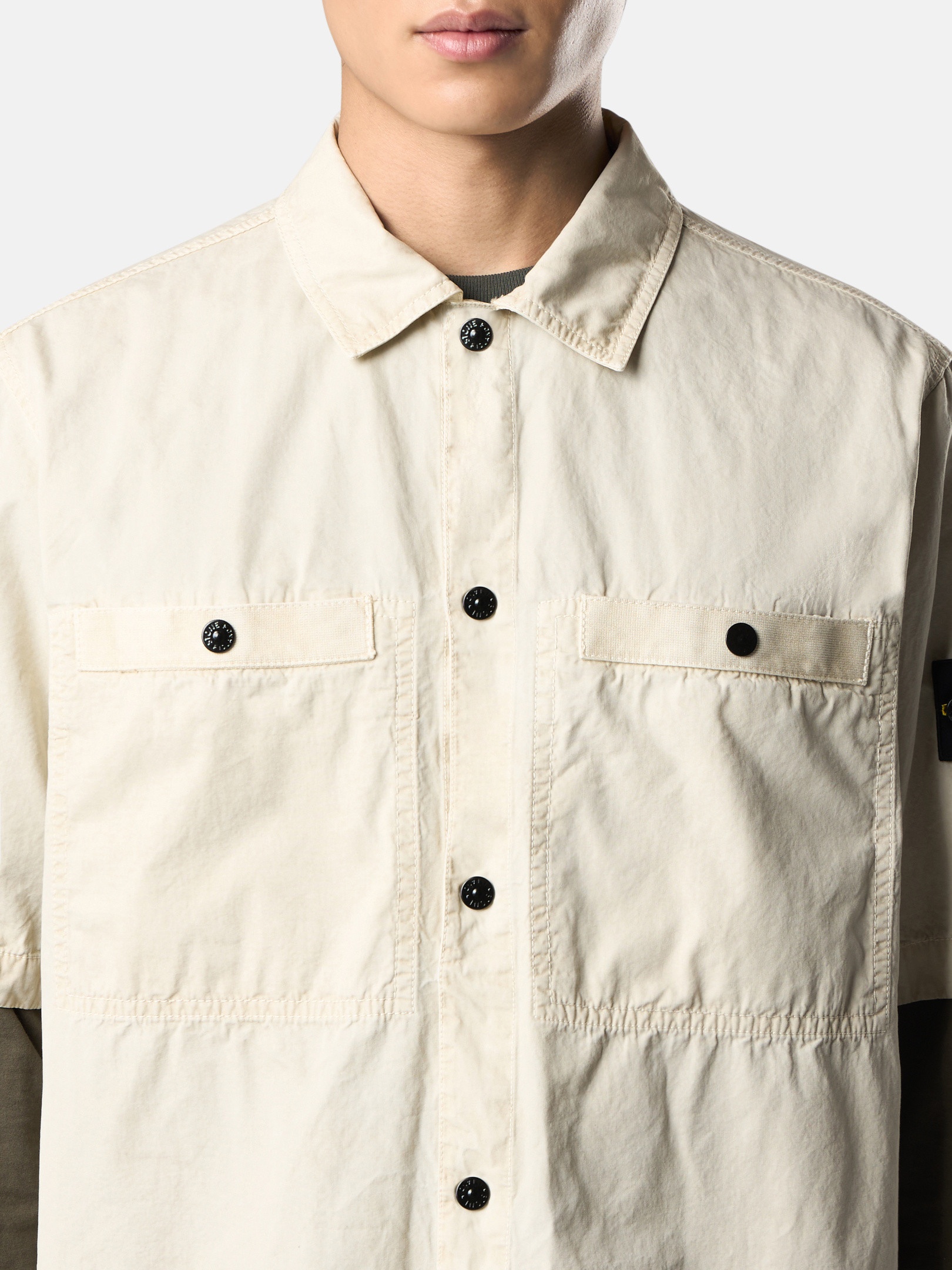 1200029 BRUSHED ORGANIC COTTON CANVAS 'OLD' EFFECT - 4