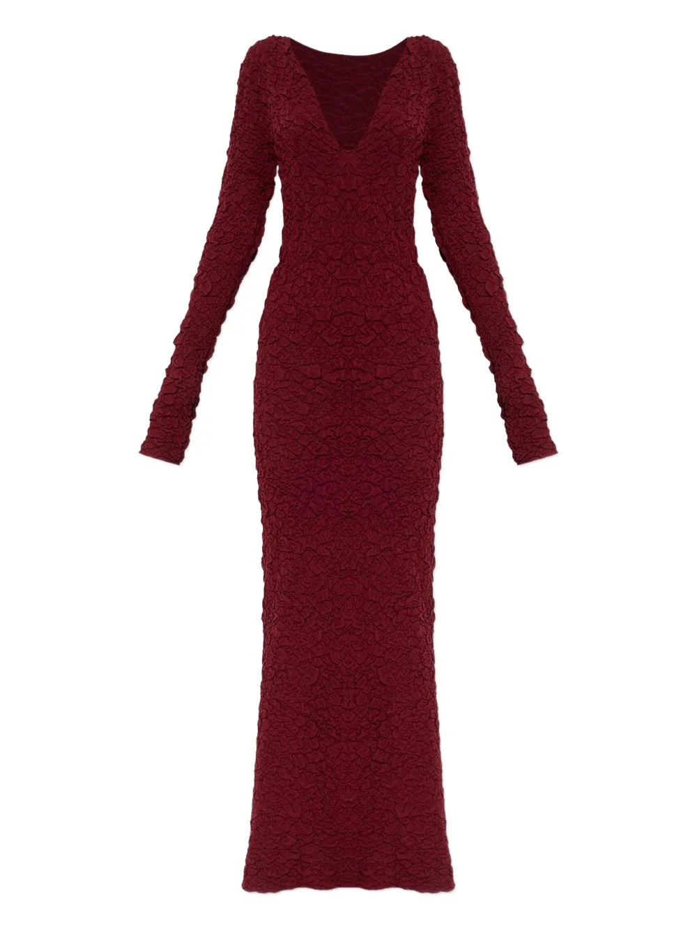 Venus long sleeve texture dress - 1