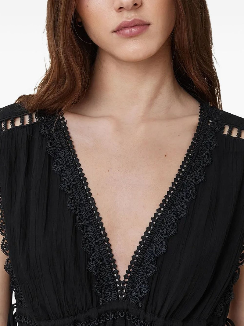Xanthe lace-trimmed maxi dress 4