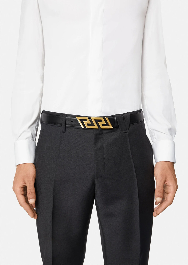 La Greca Leather Belt 3