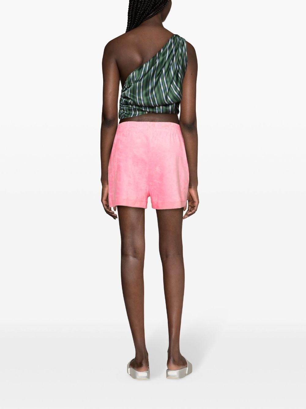 terry-cloth cotton shorts - 4