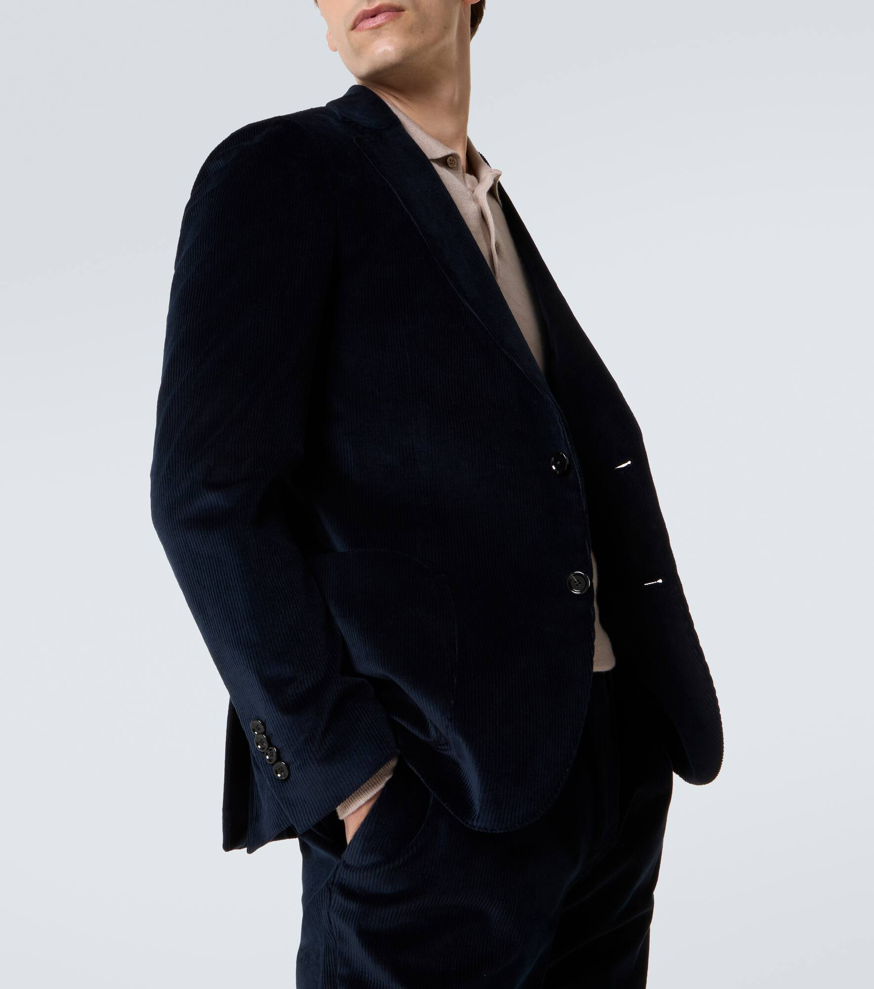 Cotton corduroy blazer - 5