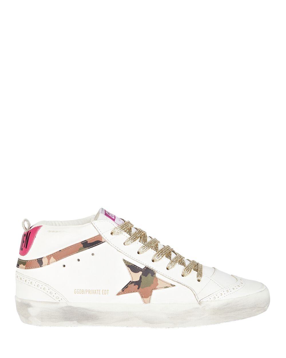 Mid Star Leather Sneakers - 1