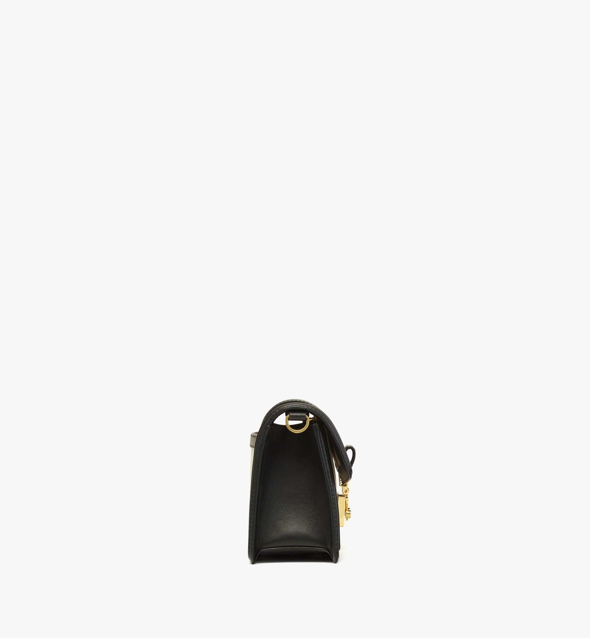 Tracy Shoulder Bag in Linen Leather Mix - 3