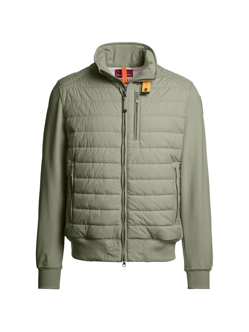 quilted-panel jacket 1