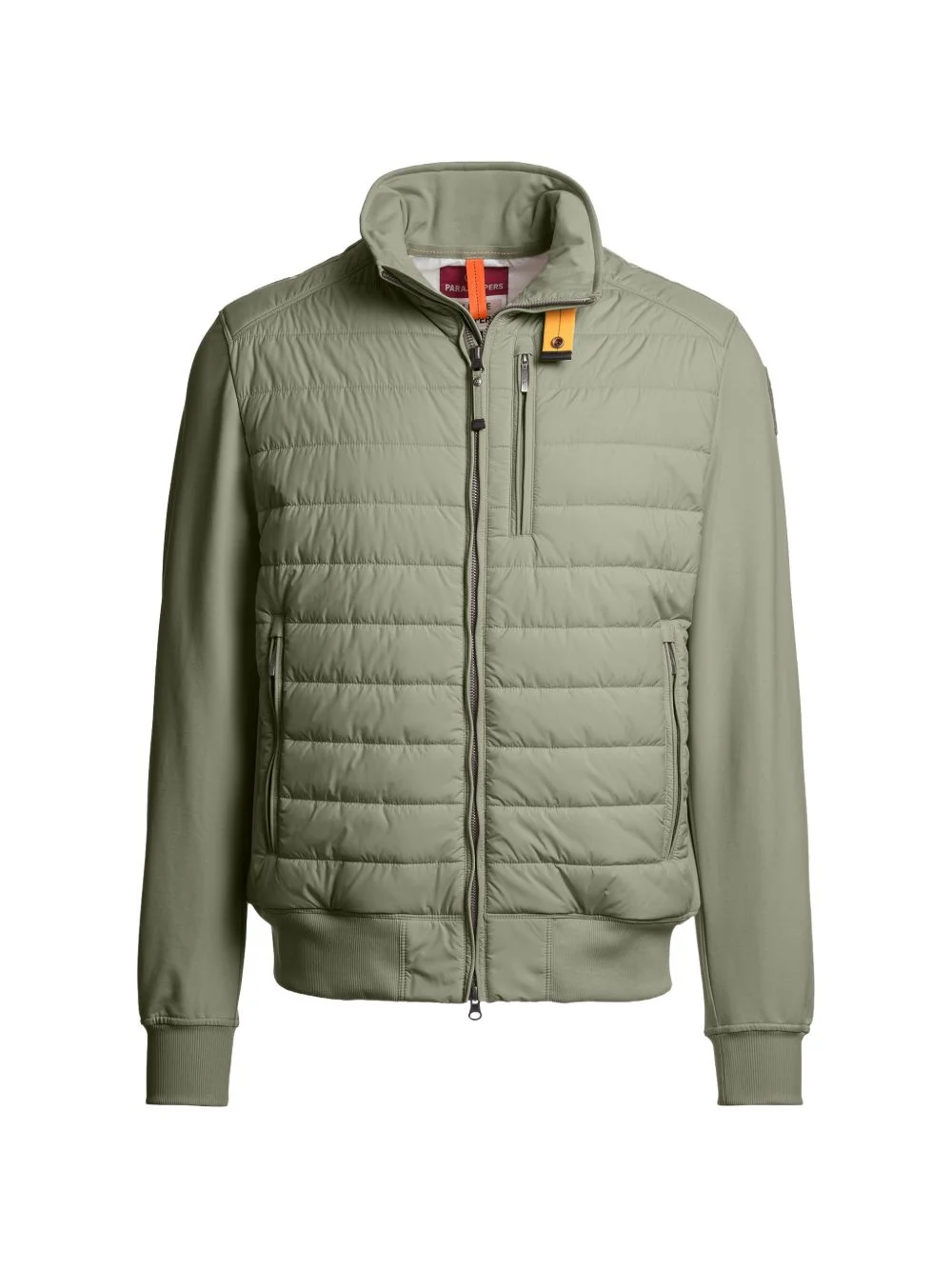 quilted-panel jacket - 1