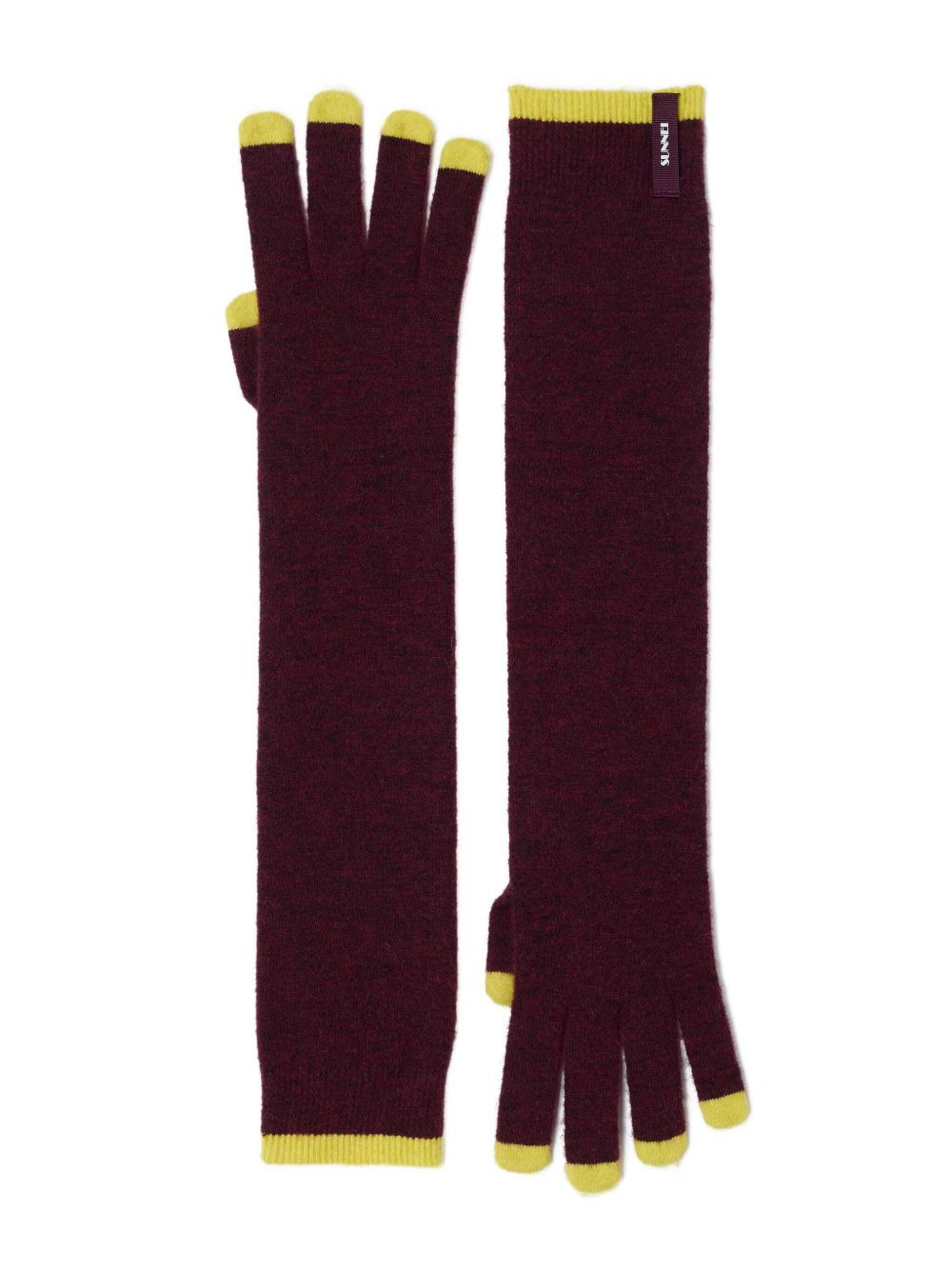 fingerless knit gloves - 2