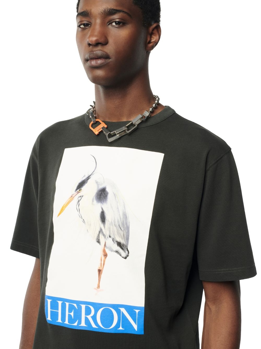 Heron Bird Painted Ss Tee - 5