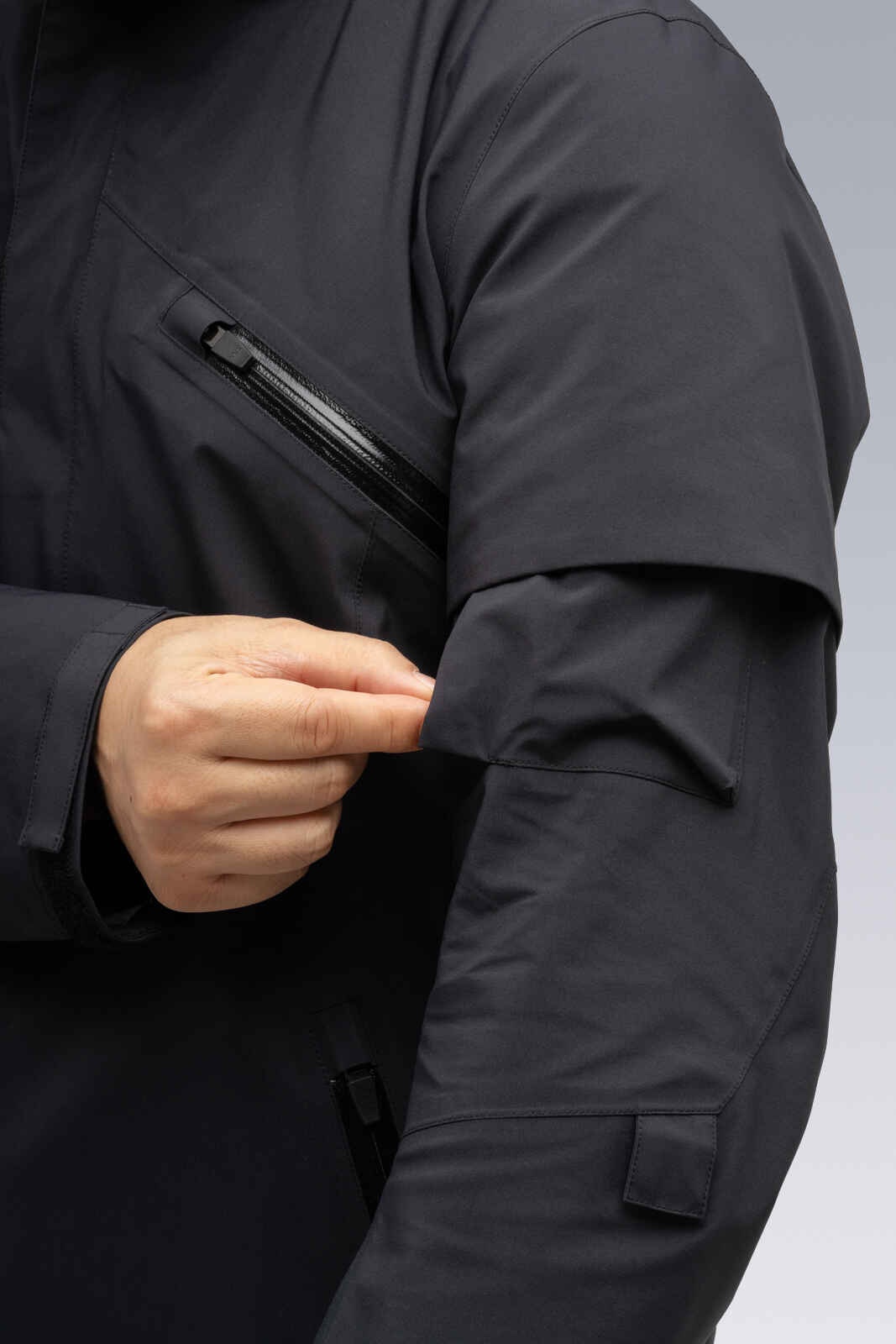J1B-GT 3L Gore-Tex Pro Interops Jacket Dust / RAF Green (2 hoods: Dust & Black) - 36