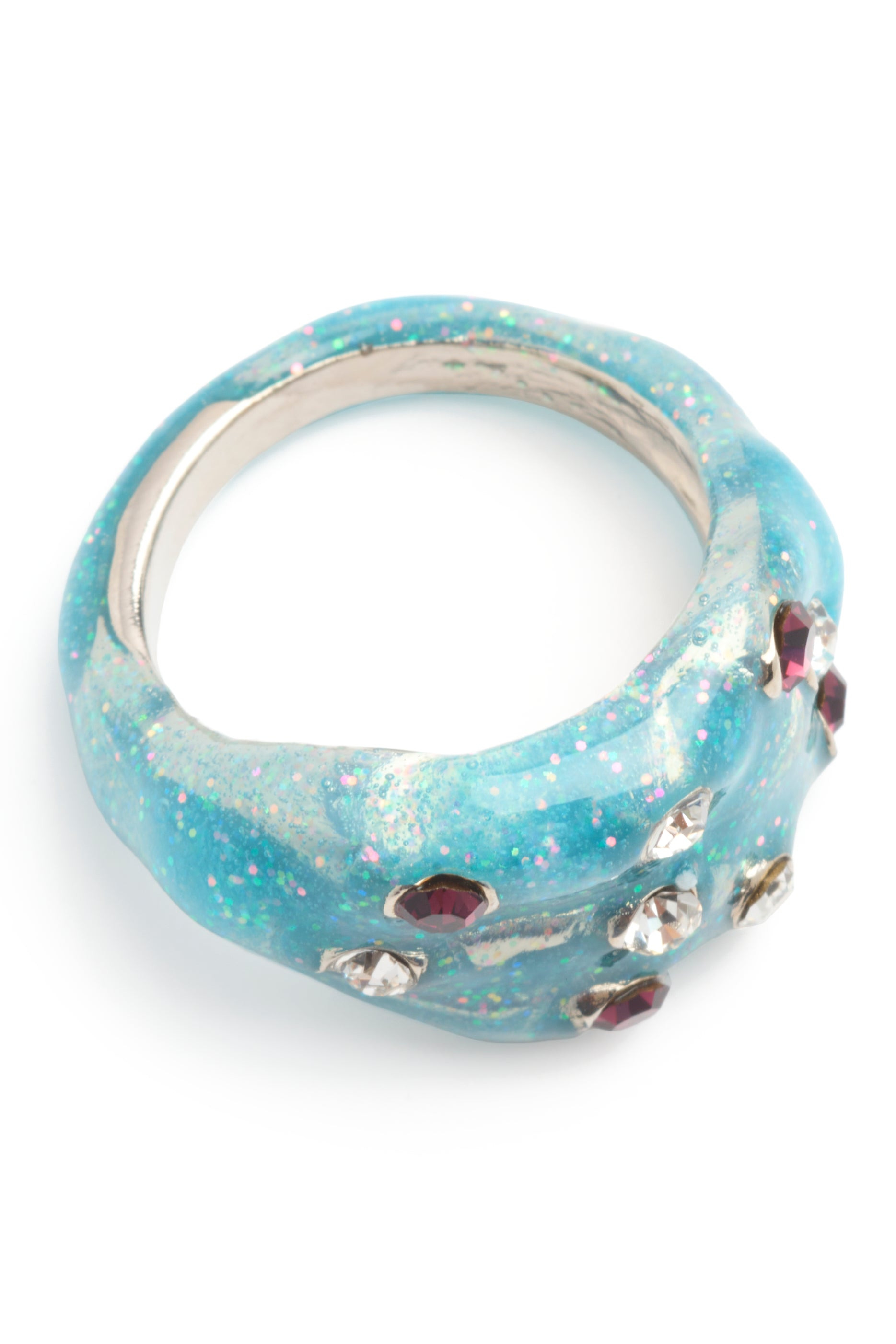 GLITTER SKY STACKED RING - 4