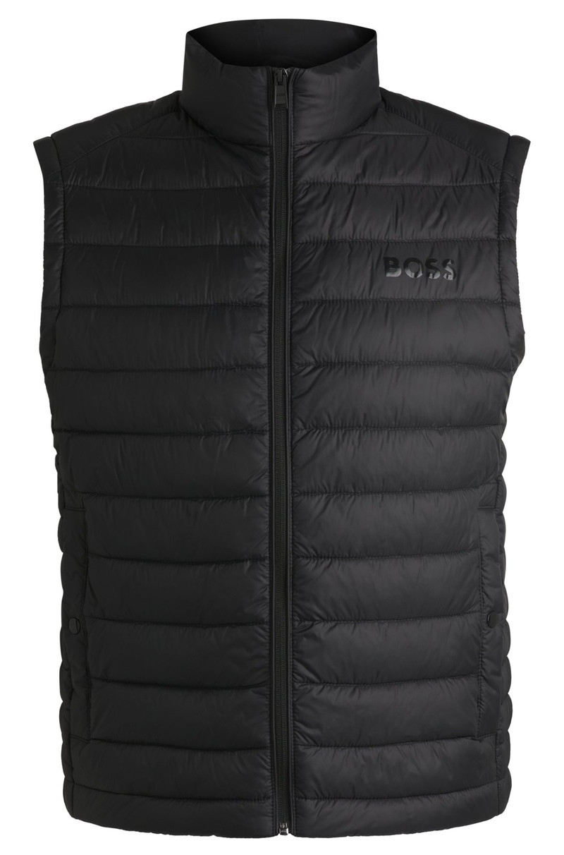 PACKABLE GILET WITH TONAL LOGO 1