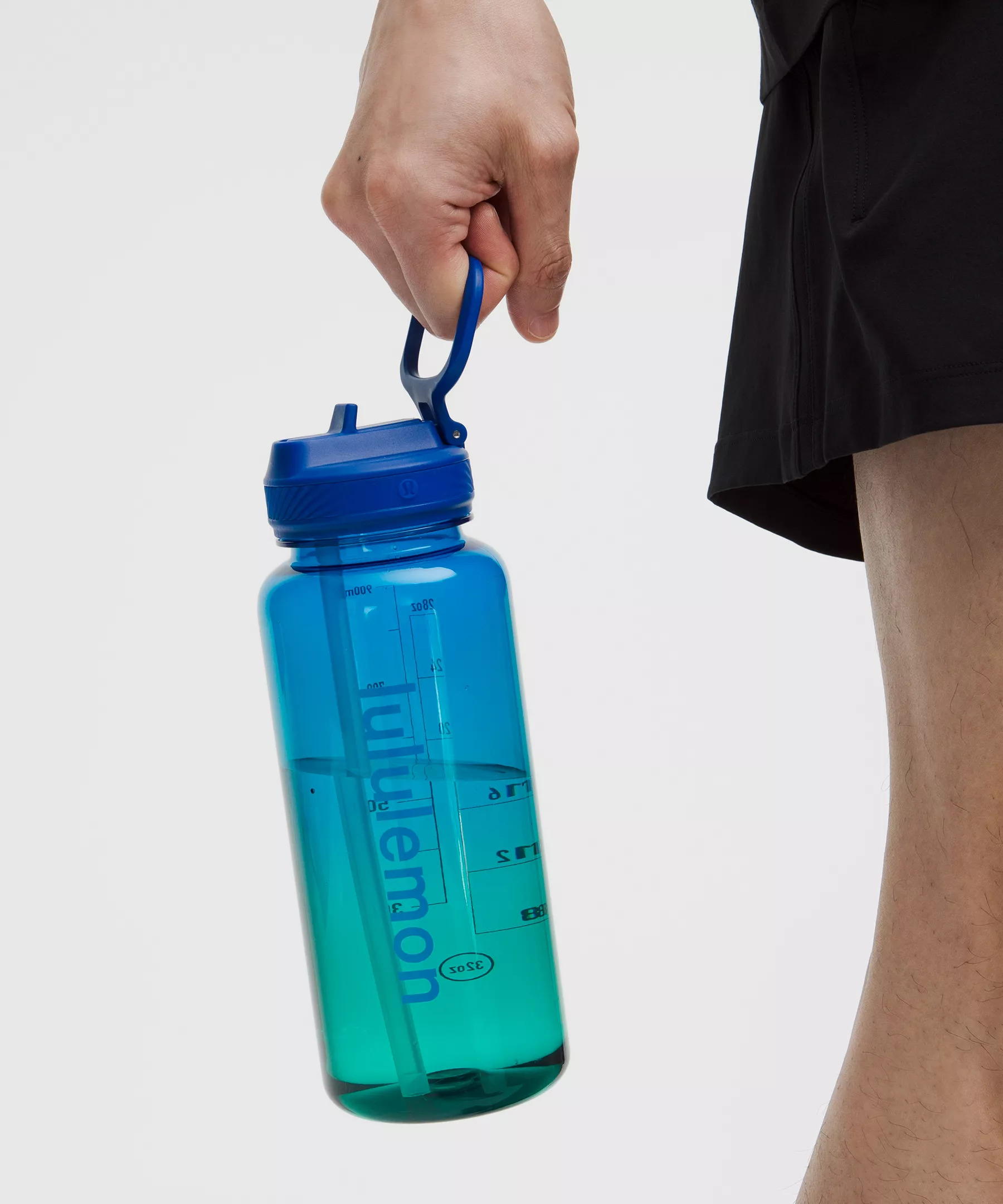 Back to Life Clear Bottle 32oz *Straw Lid - 4