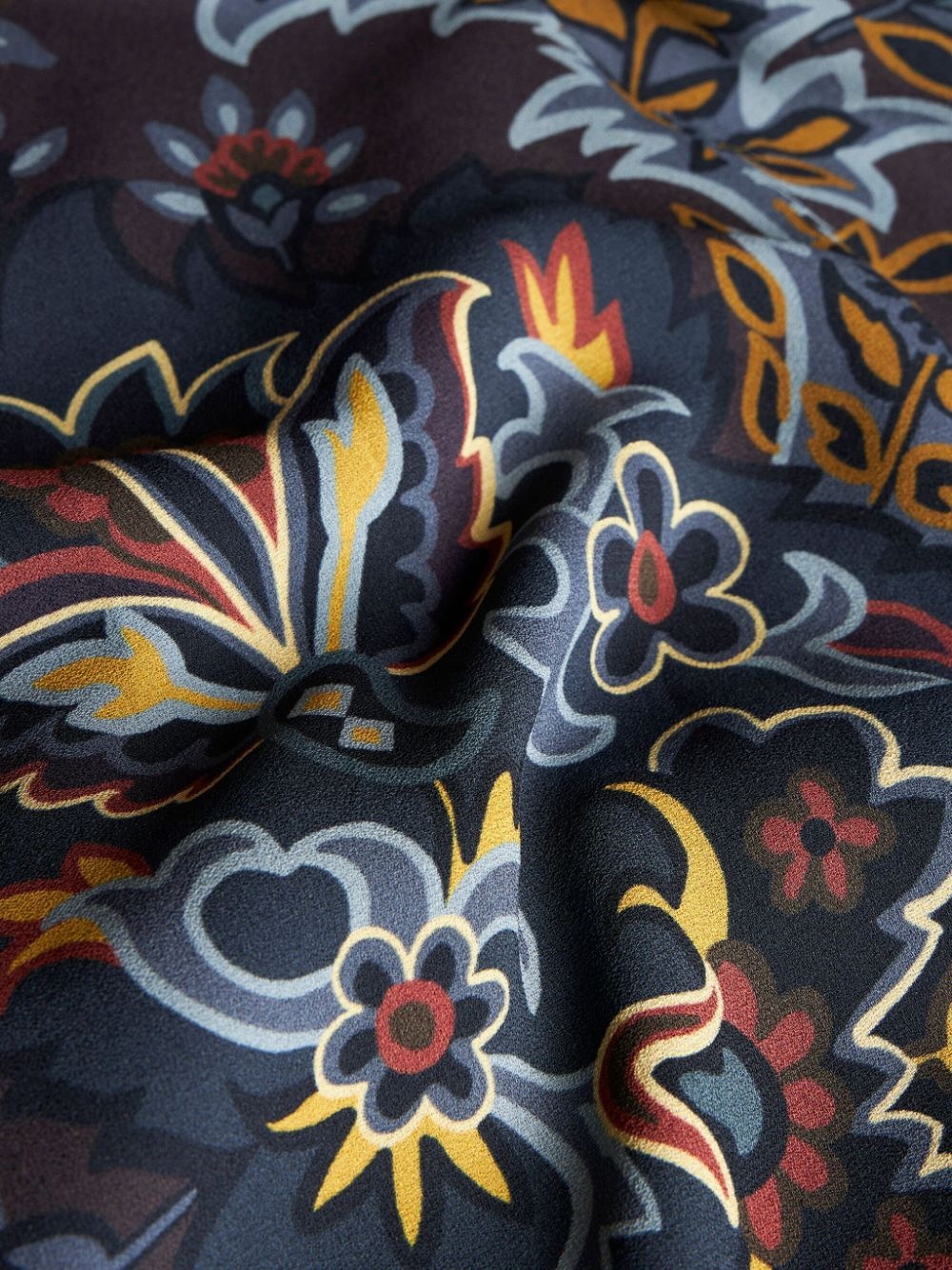 paisley print tunic dress - 3