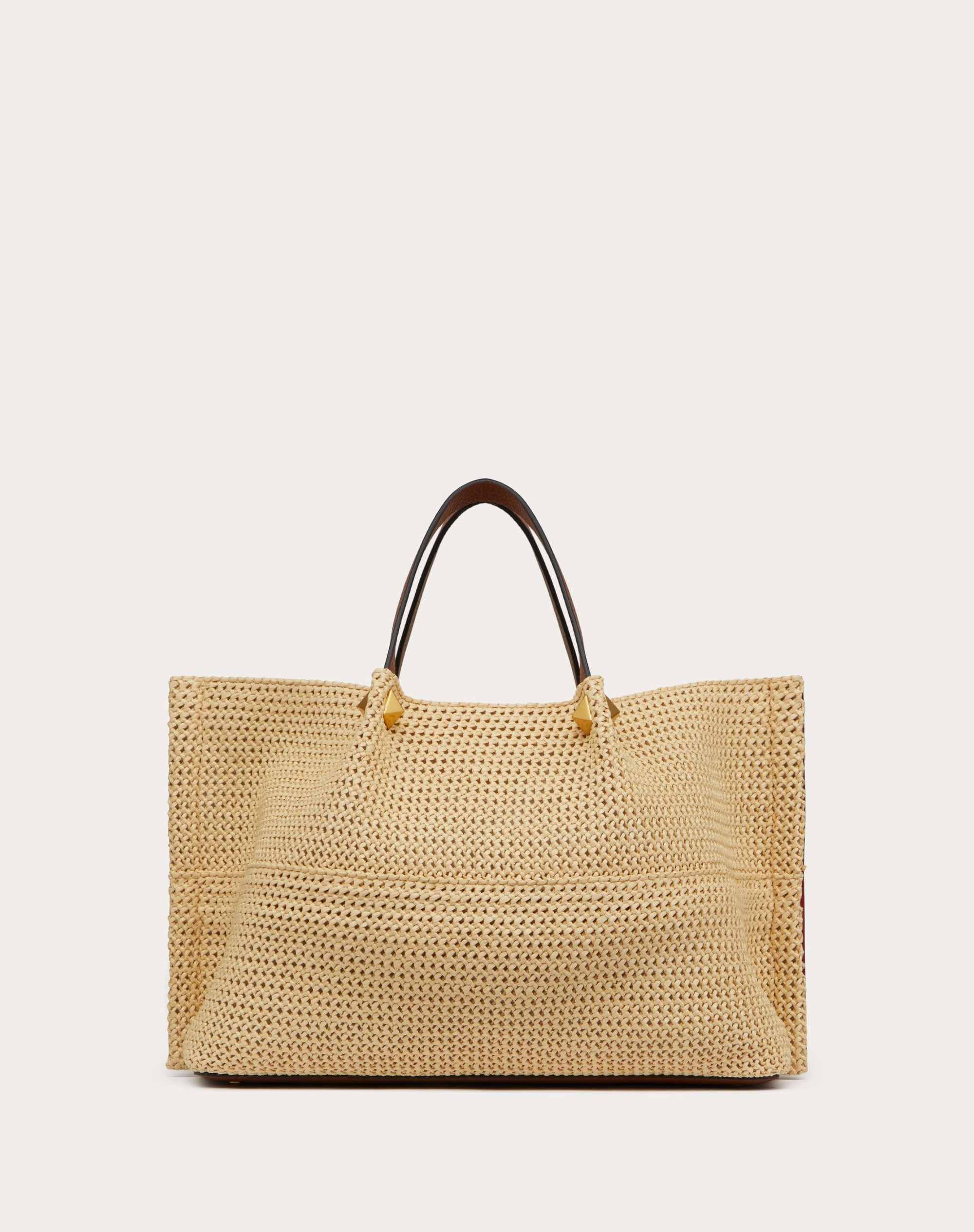 MEDIUM STRAW SUMMER TOTE - 4