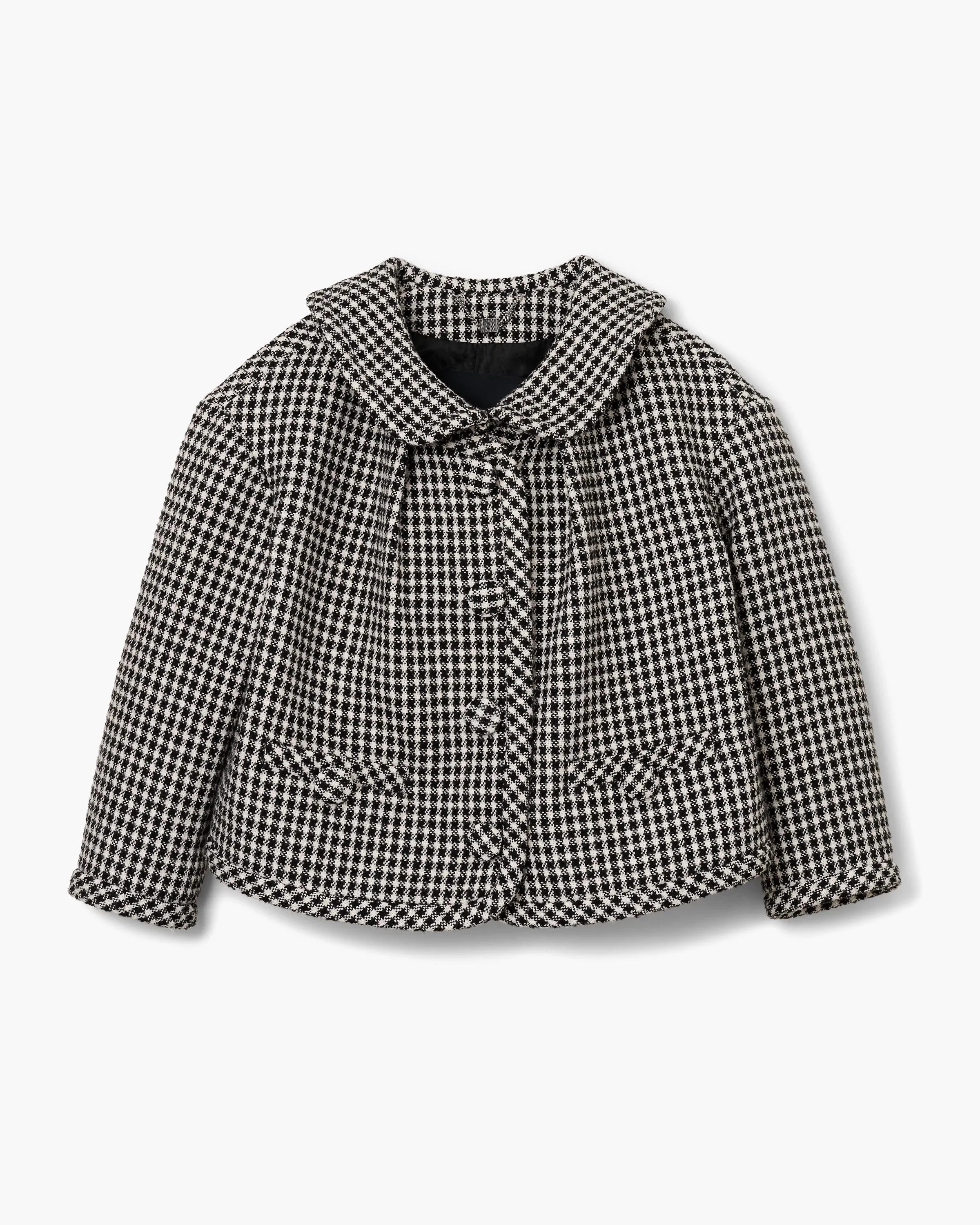 GINGHAM TWEED JACKET - 1