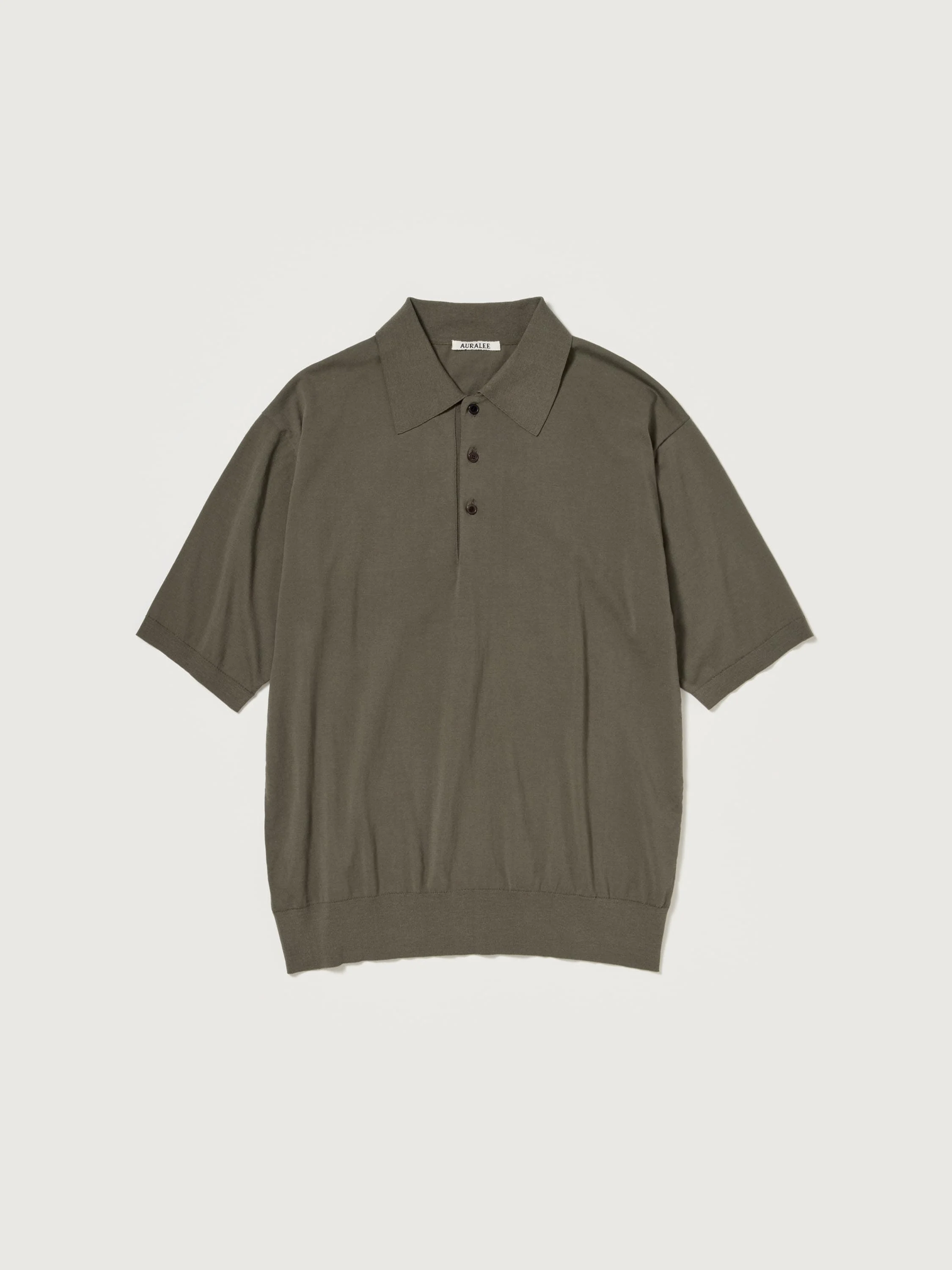 GIZA HIGH GAUGE KNIT POLO - 1