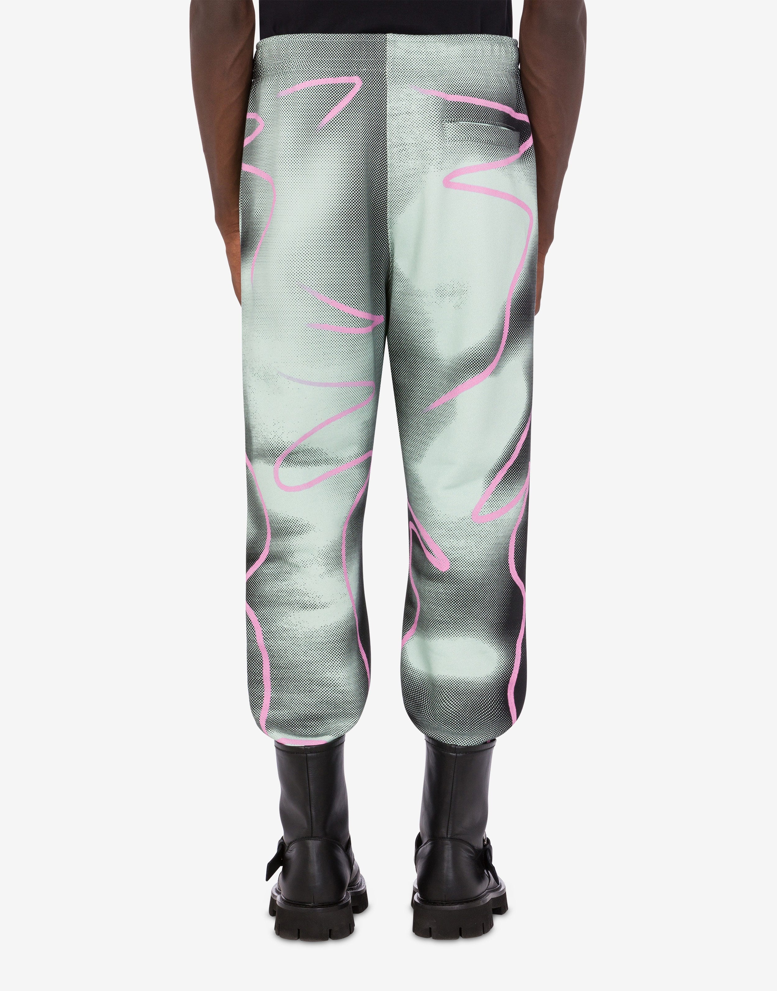 SHADOWS & SQUIGGLES FLEECE JOGGERS - 3