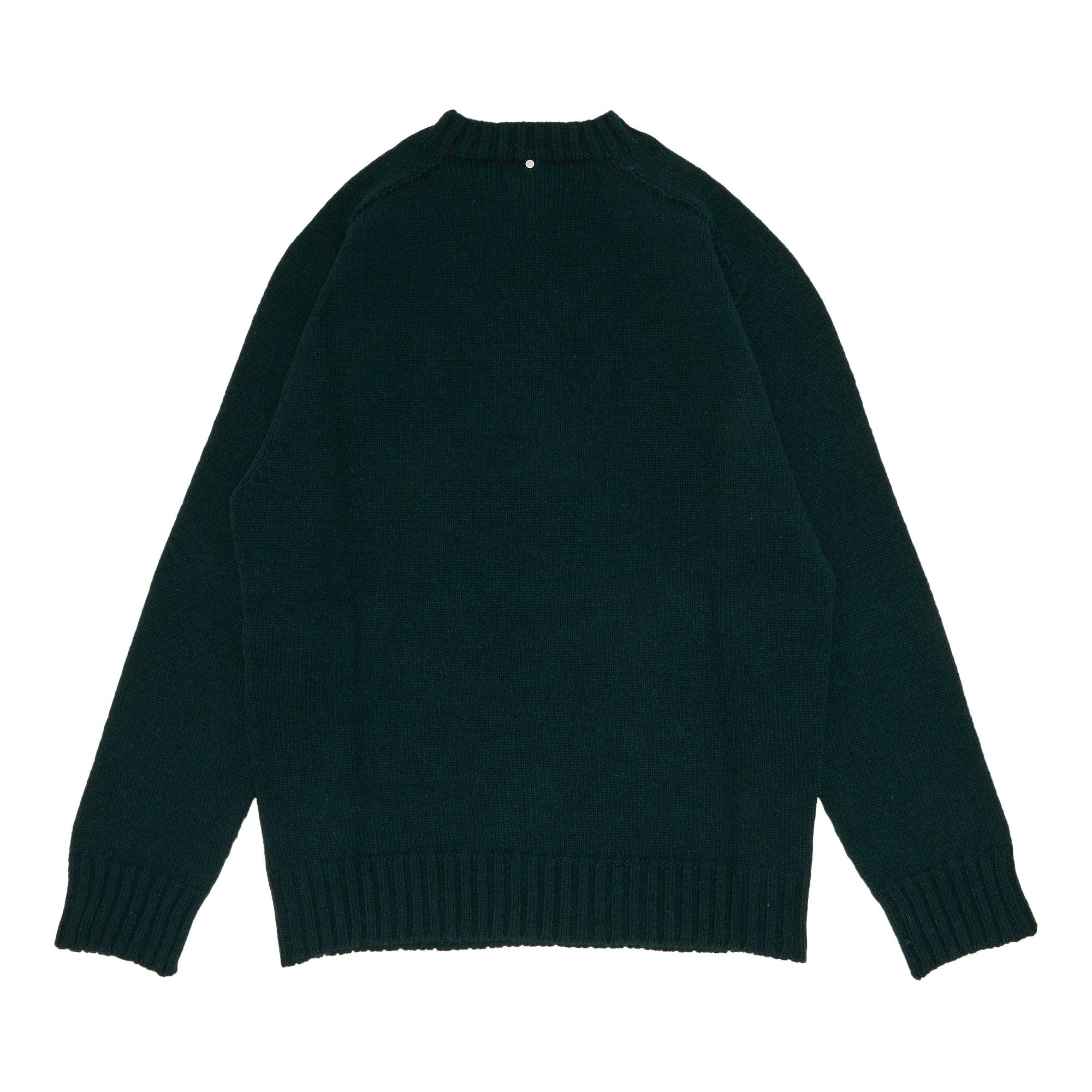 OAMC Knitted Nuptse Crewneck 'Kombu' - 2