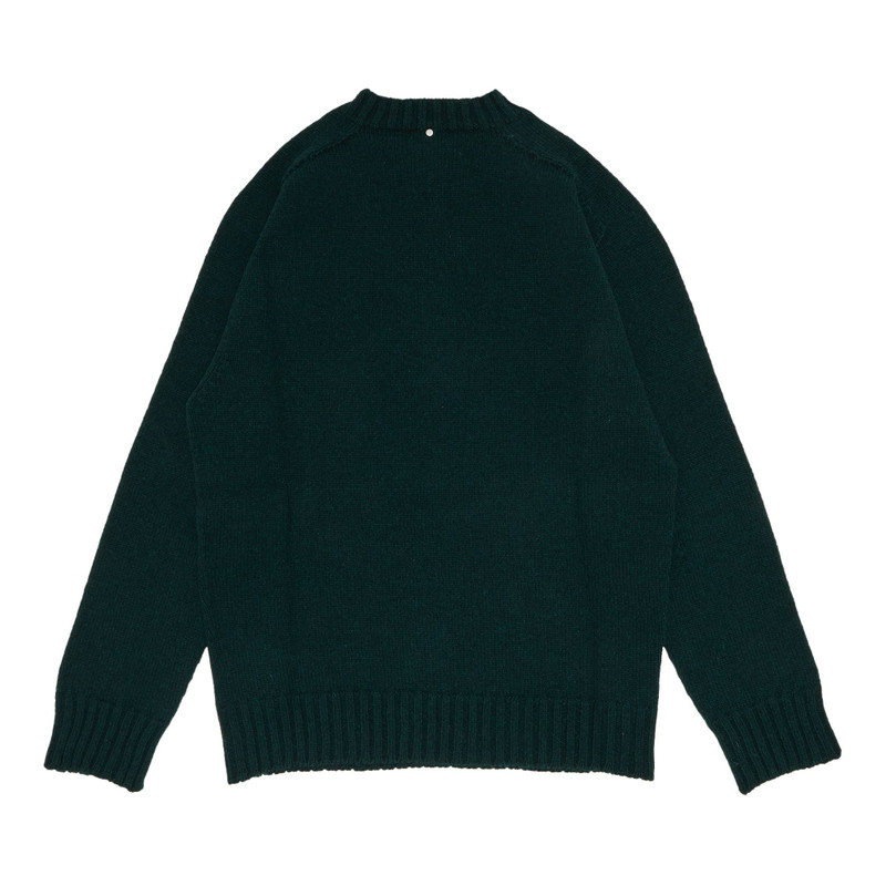 OAMC OAMC Knitted Nuptse Crewneck 'Kombu' outlook
