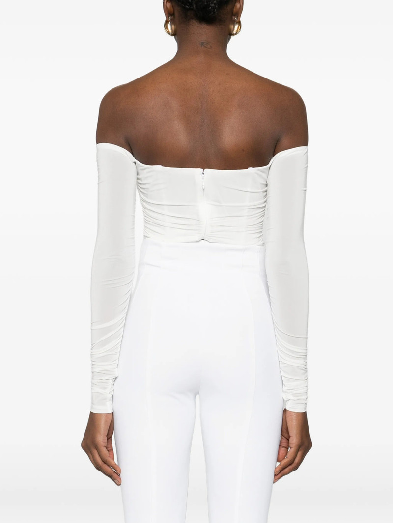 ELISABETTA FRANCHI Elisabetta Franchi V-neck Gathered Top outlook