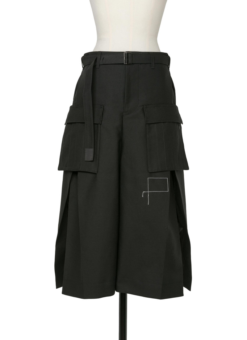 sacai WTAPS Cotton Back Satin Skirt outlook