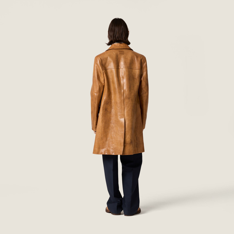 Leather coat 3
