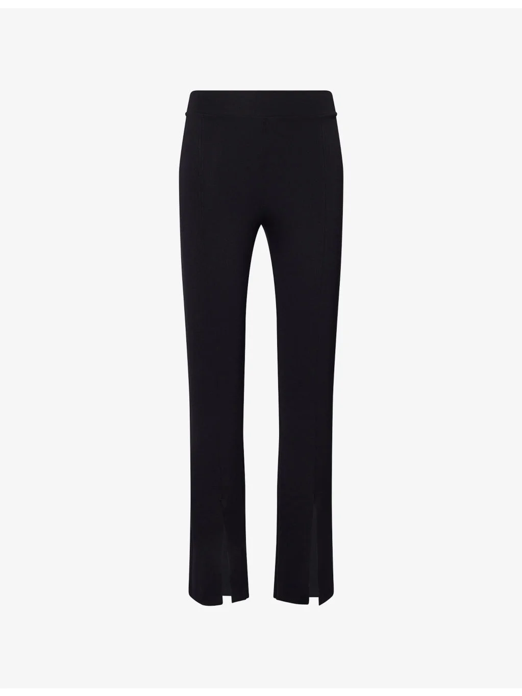 Neoprene Split-Front Jersey Trousers - 1