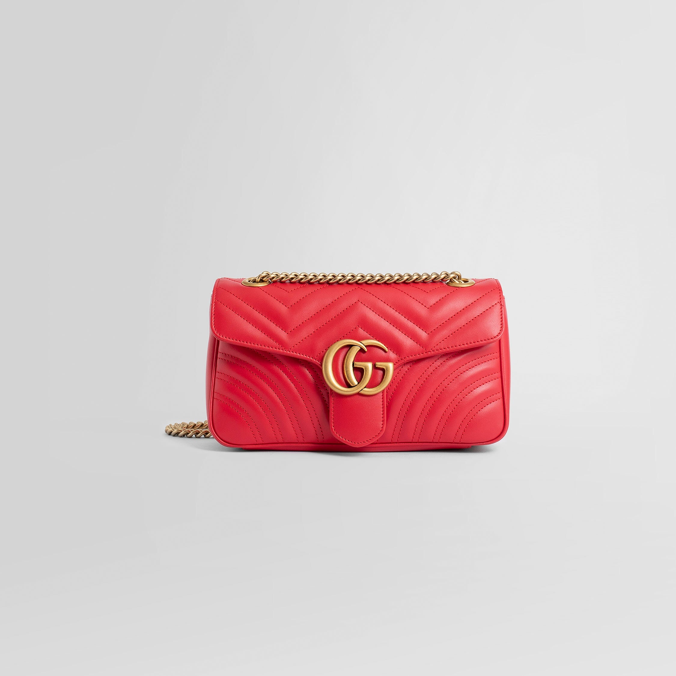 GUCCI WOMAN RED SHOULDER BAGS - 5