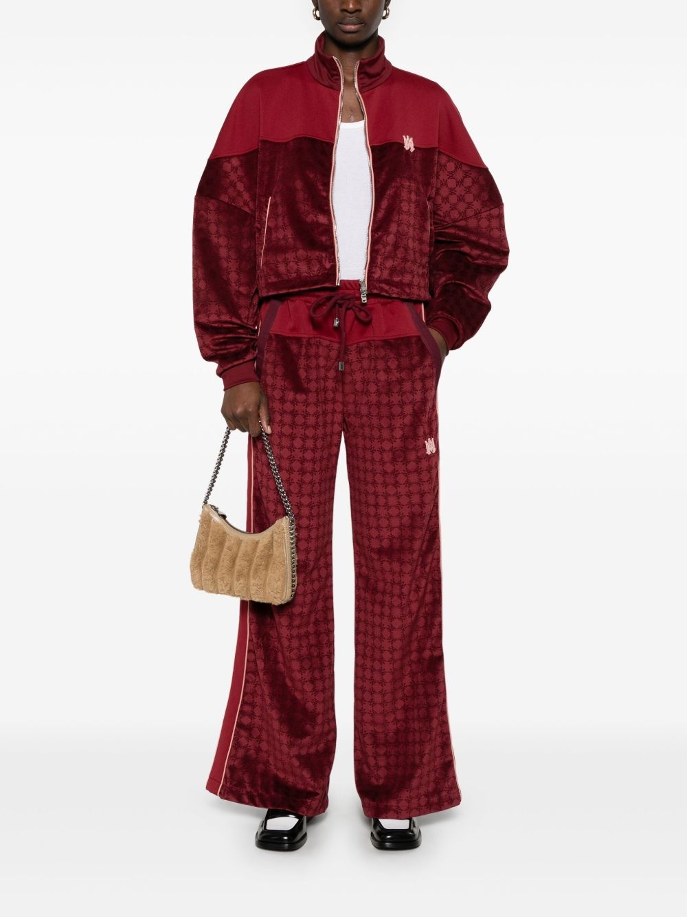 MA-monogram track pants - 2