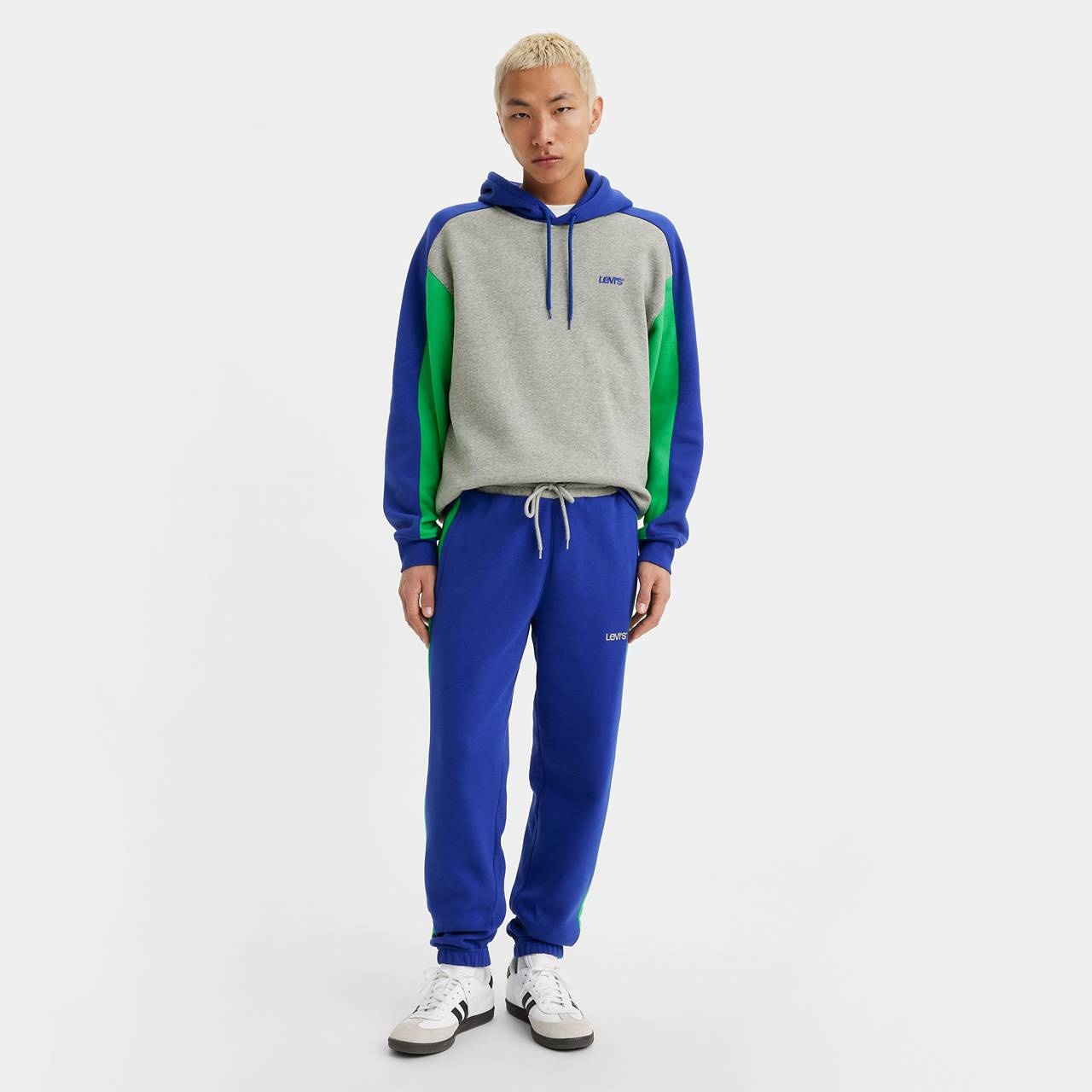 COLORBLOCKED MEN'S SWEATPANTS - 2