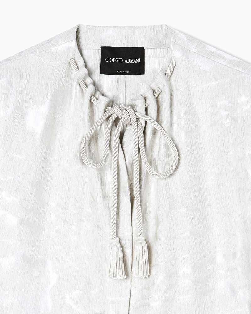 MOIRÉ LINEN JACKET 5