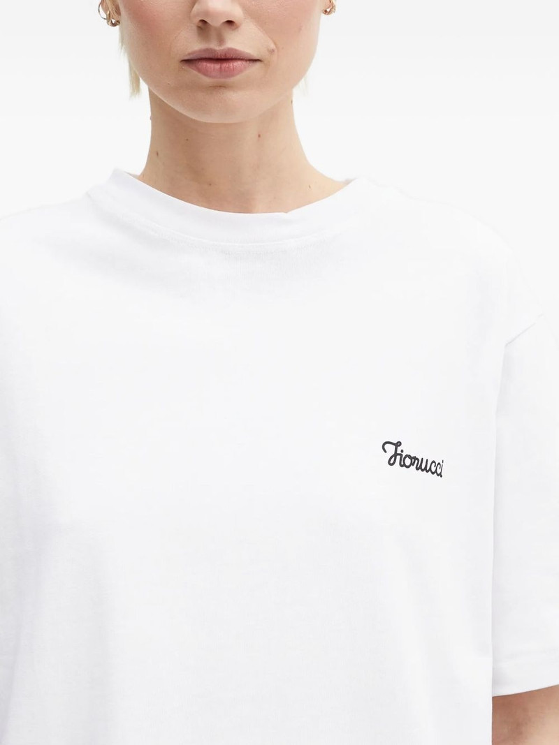 embroidered short-sleeve T-shirt 5