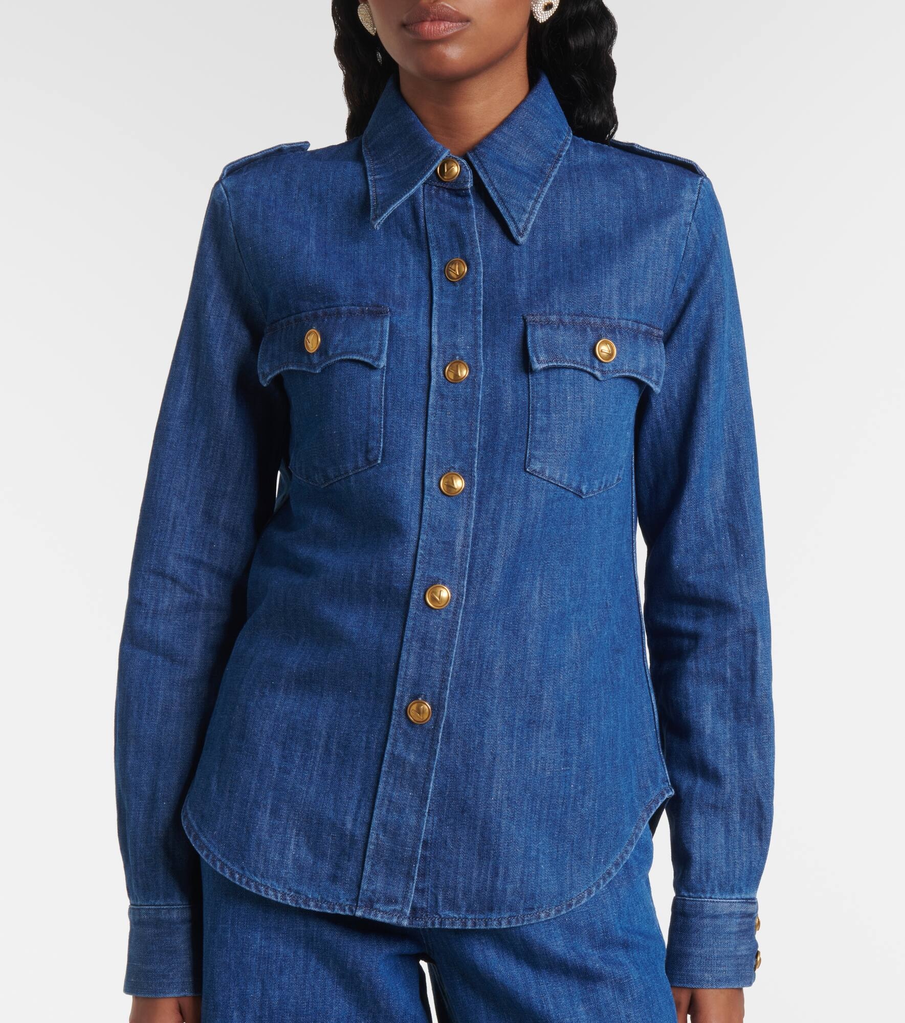 Denim top - 7