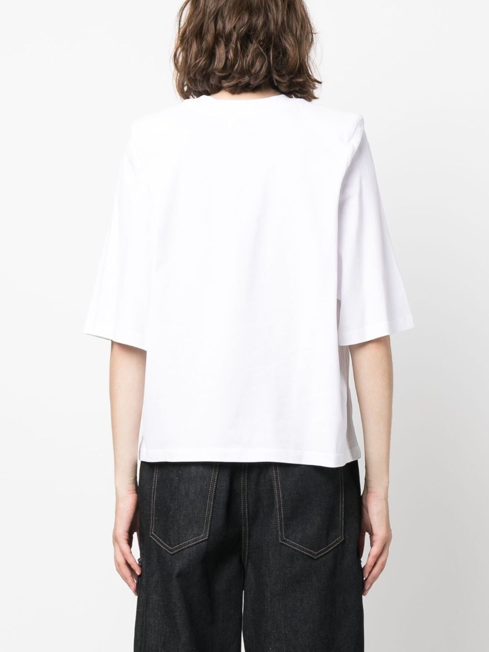 crew-neck organic-cotton T-shirt - 4