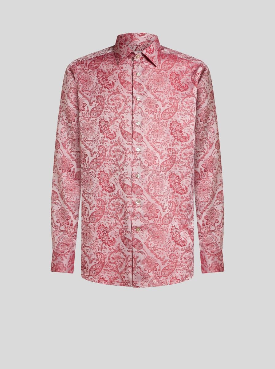 FLORAL PAISLEY SHIRT - 1