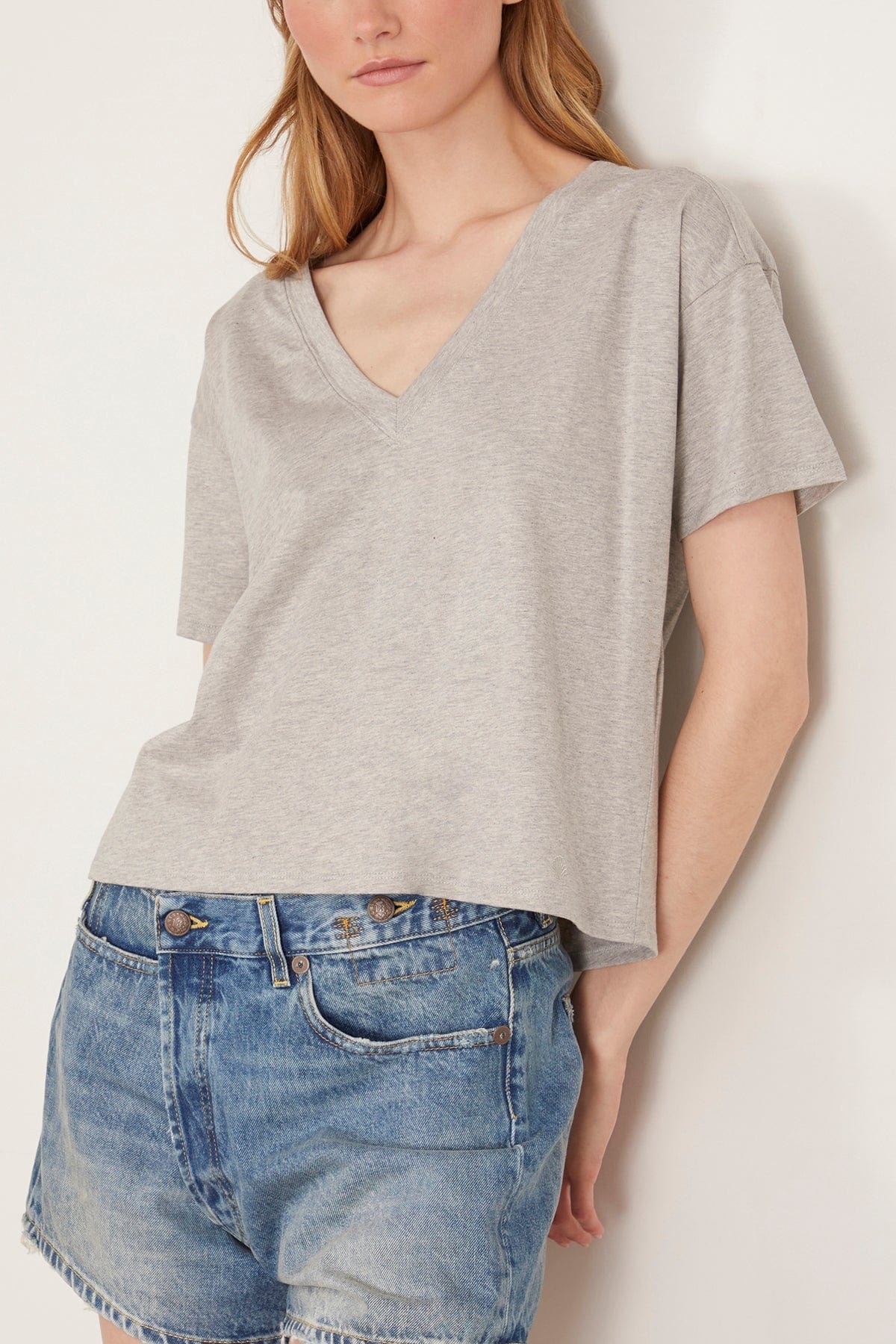 Faaa T-Shirt in Grey Melange - 3