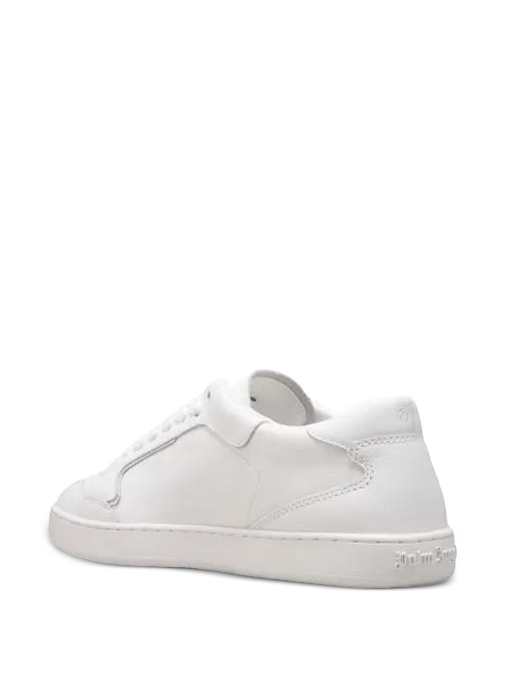 leather palm-tree sneakers - 4