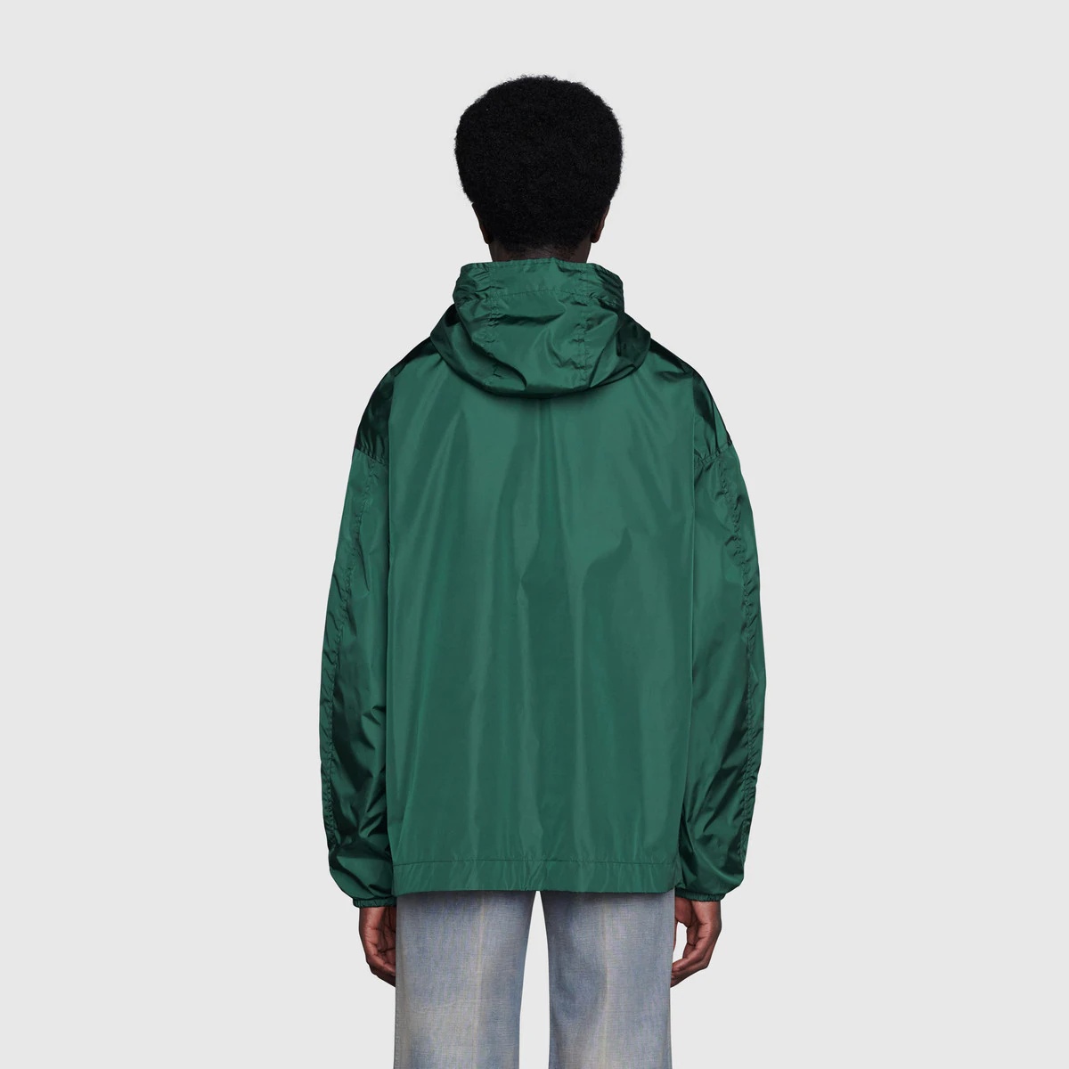 Parachute nylon hooded jacket - 4