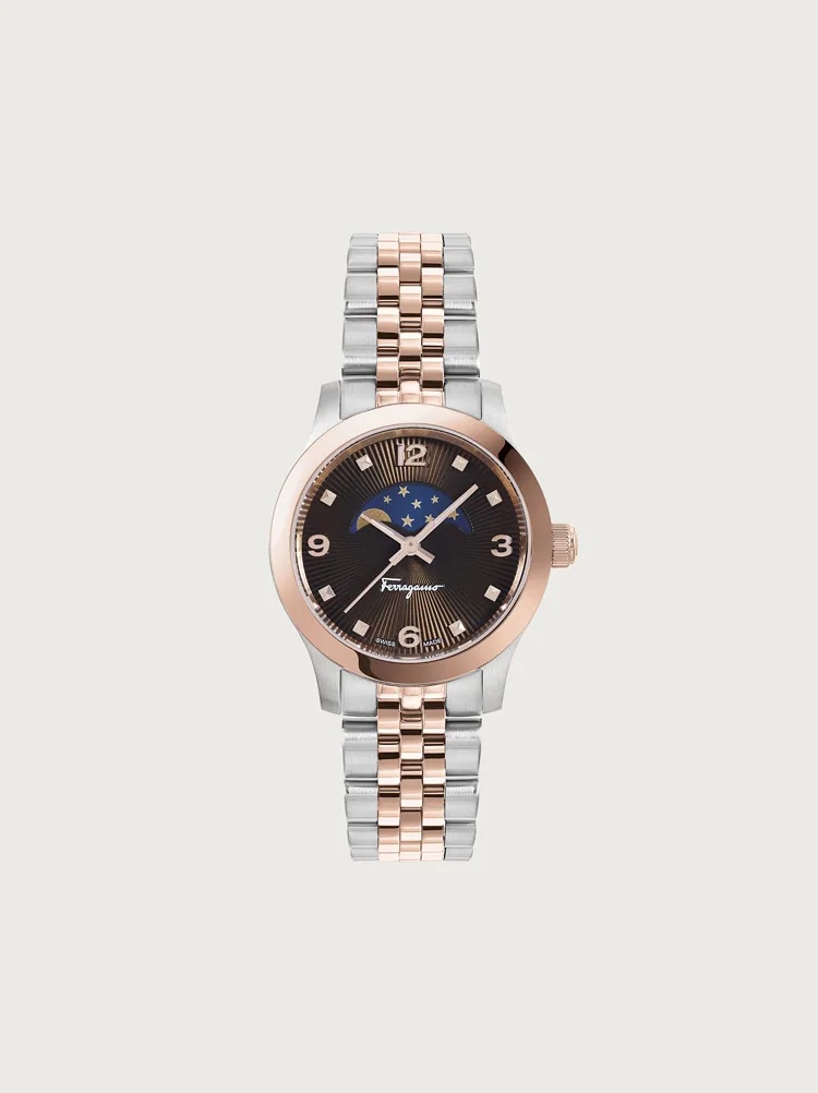 FERRAGAMO DUO MOONPHASE WATCH - 1