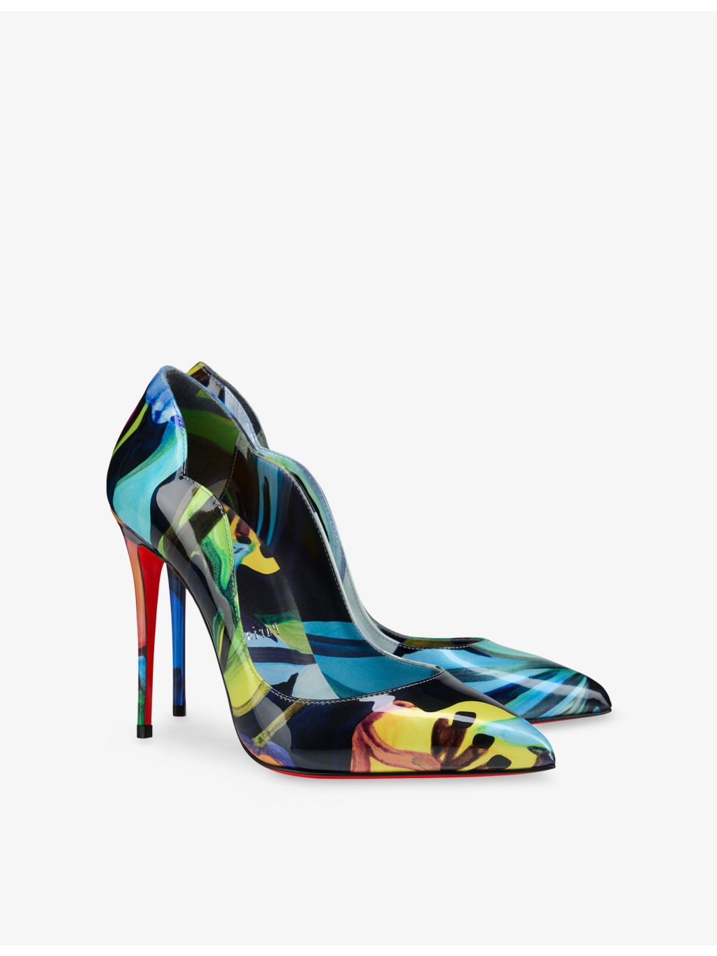 Hot Chick 100 Patent-Leather Courts - 4
