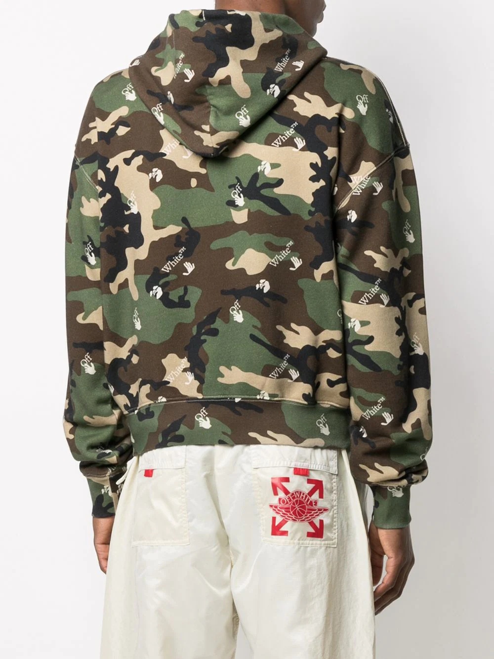 camouflage-print hoodie - 4