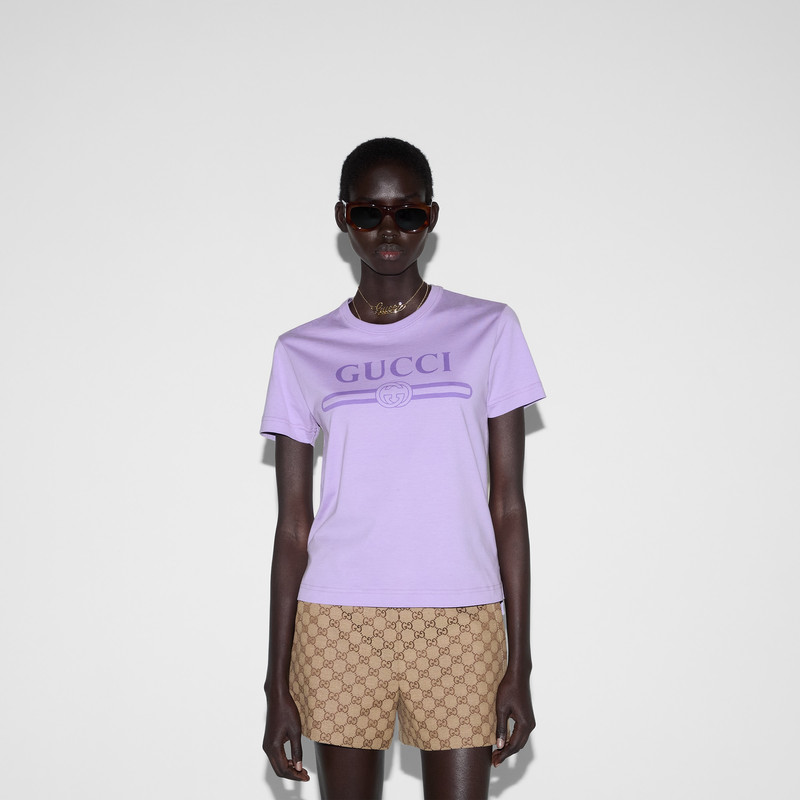 Jersey T-shirt with print 3