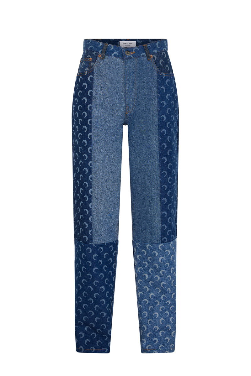 Regenerated Denim Slim Fit Pants 1